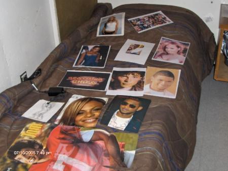 My room...
